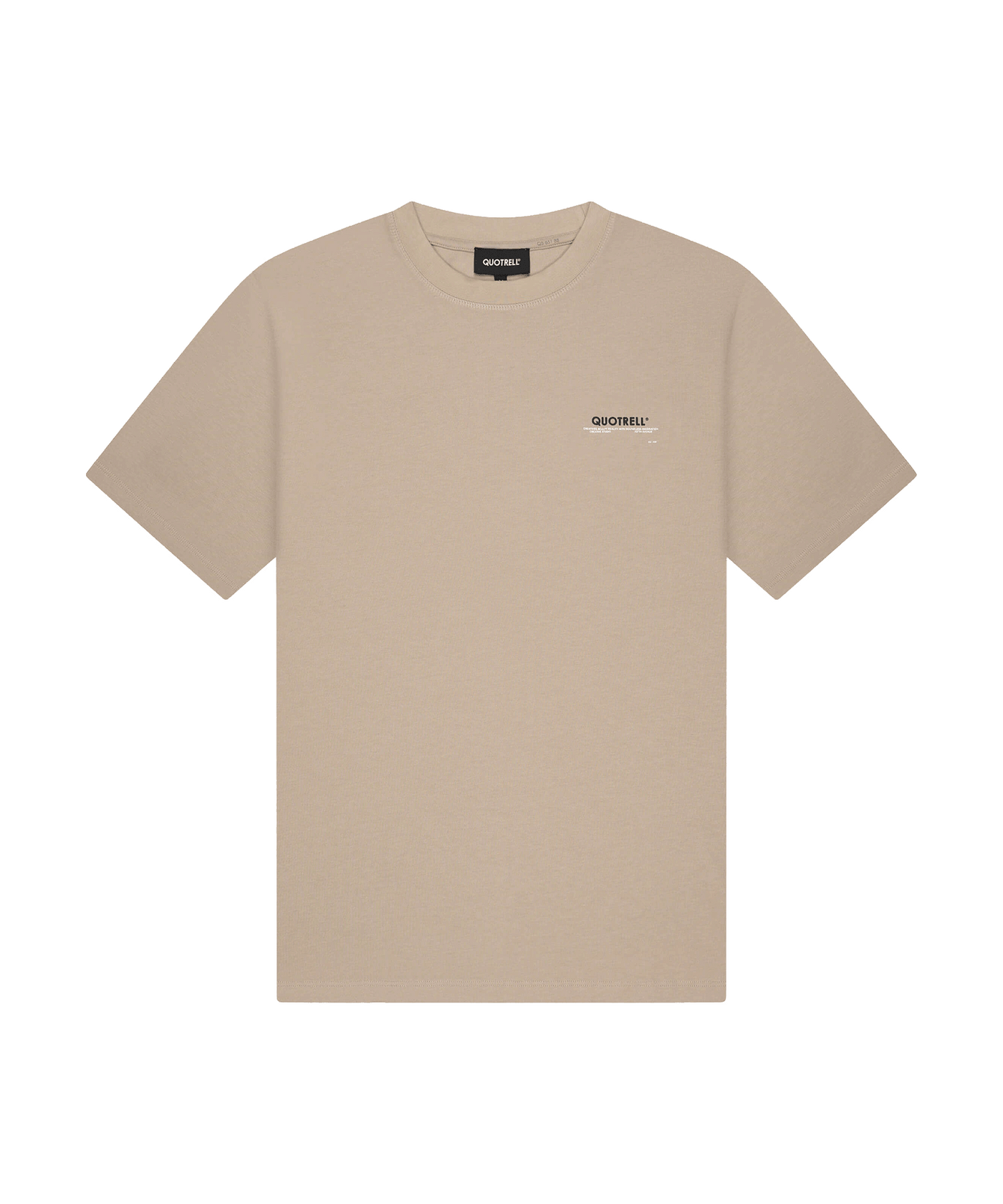 Quotrell - Elevate - T-shirt - Greige/off White