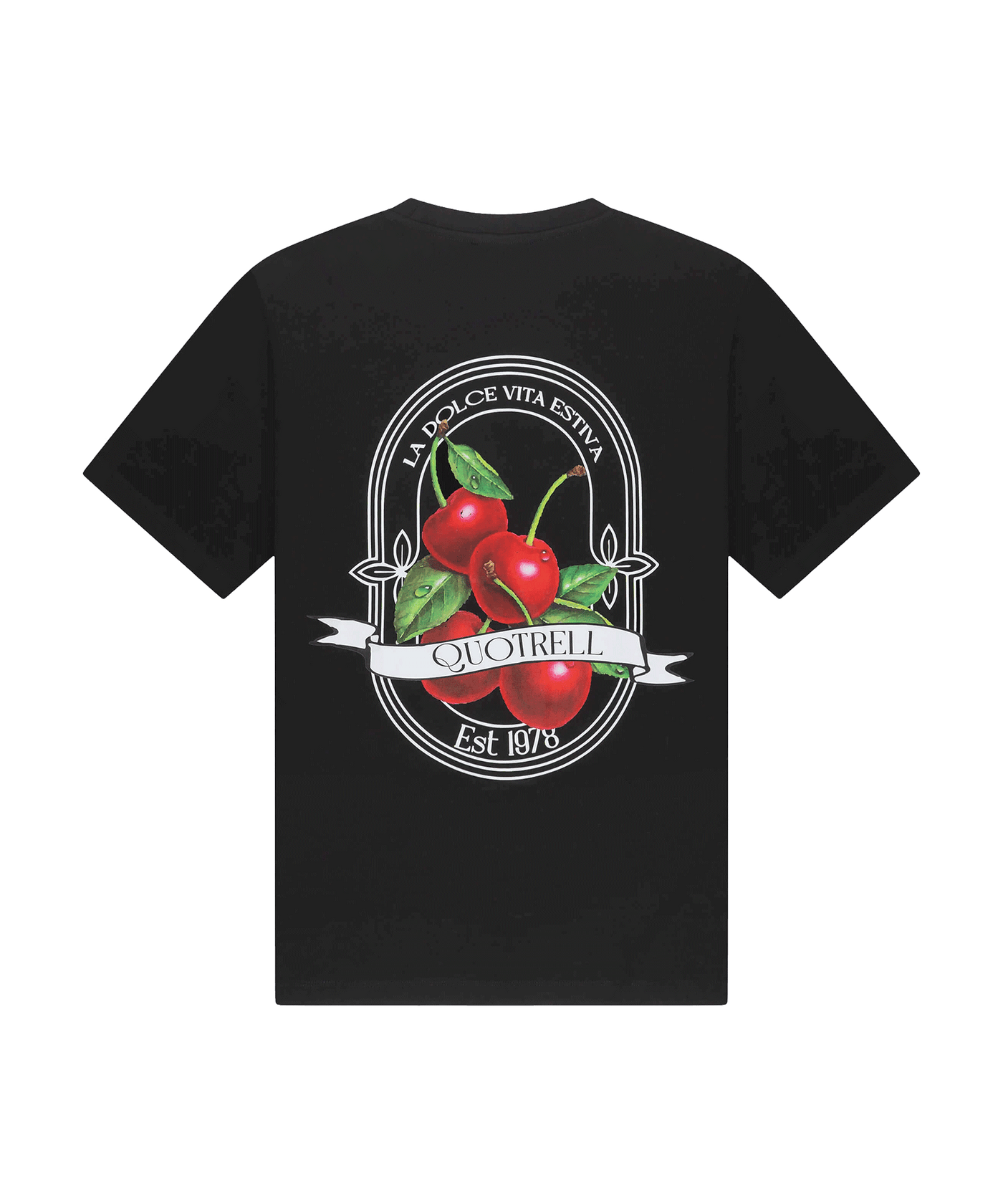 Quotrell - Cheri - T-shirt - Black/white