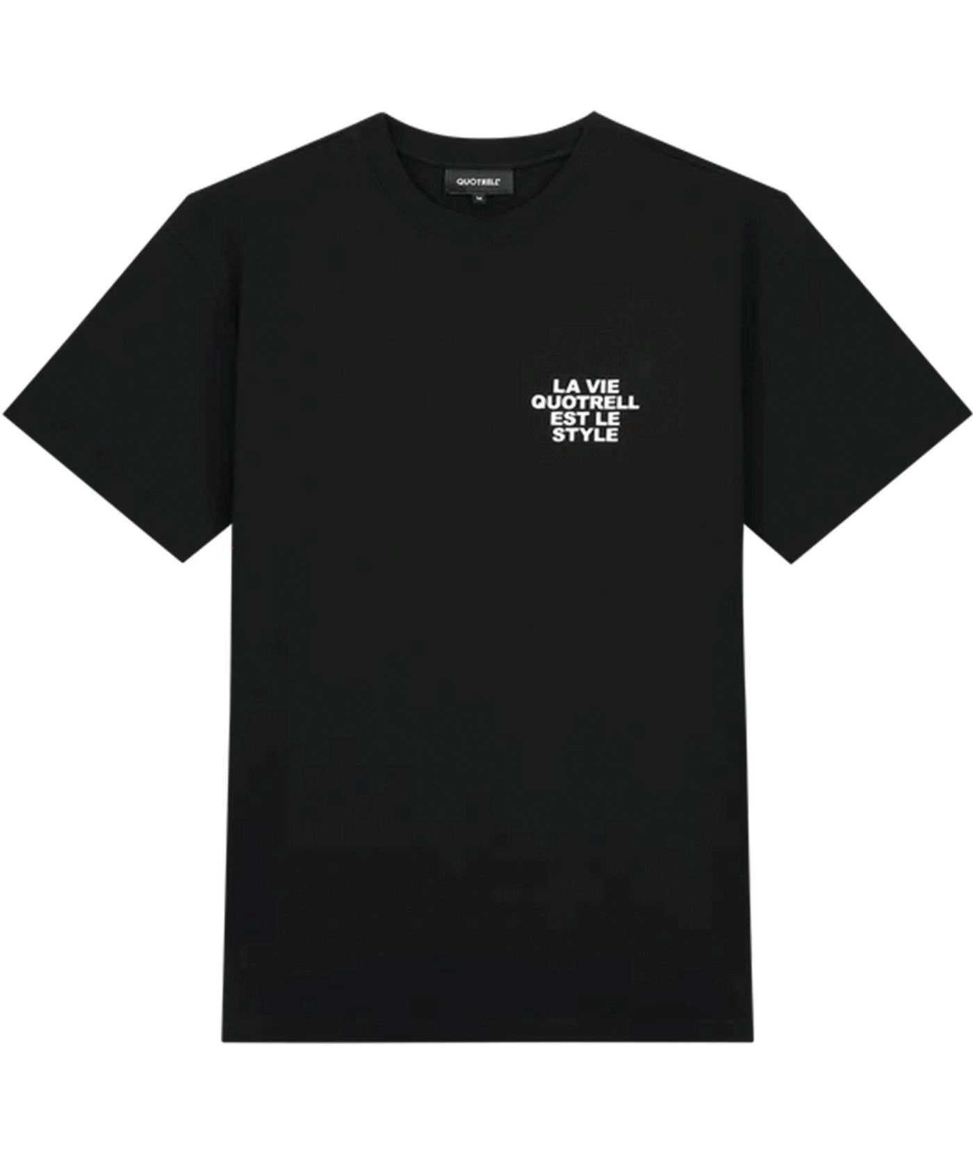 Quotrell - La Vie - T-shirt - Black/beige