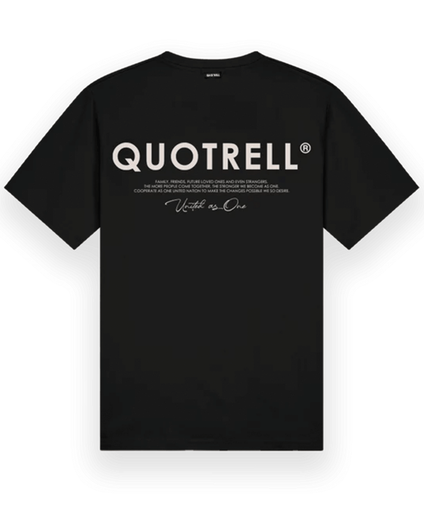 Quotrell - Jaipur - T-shirt - Black/beige
