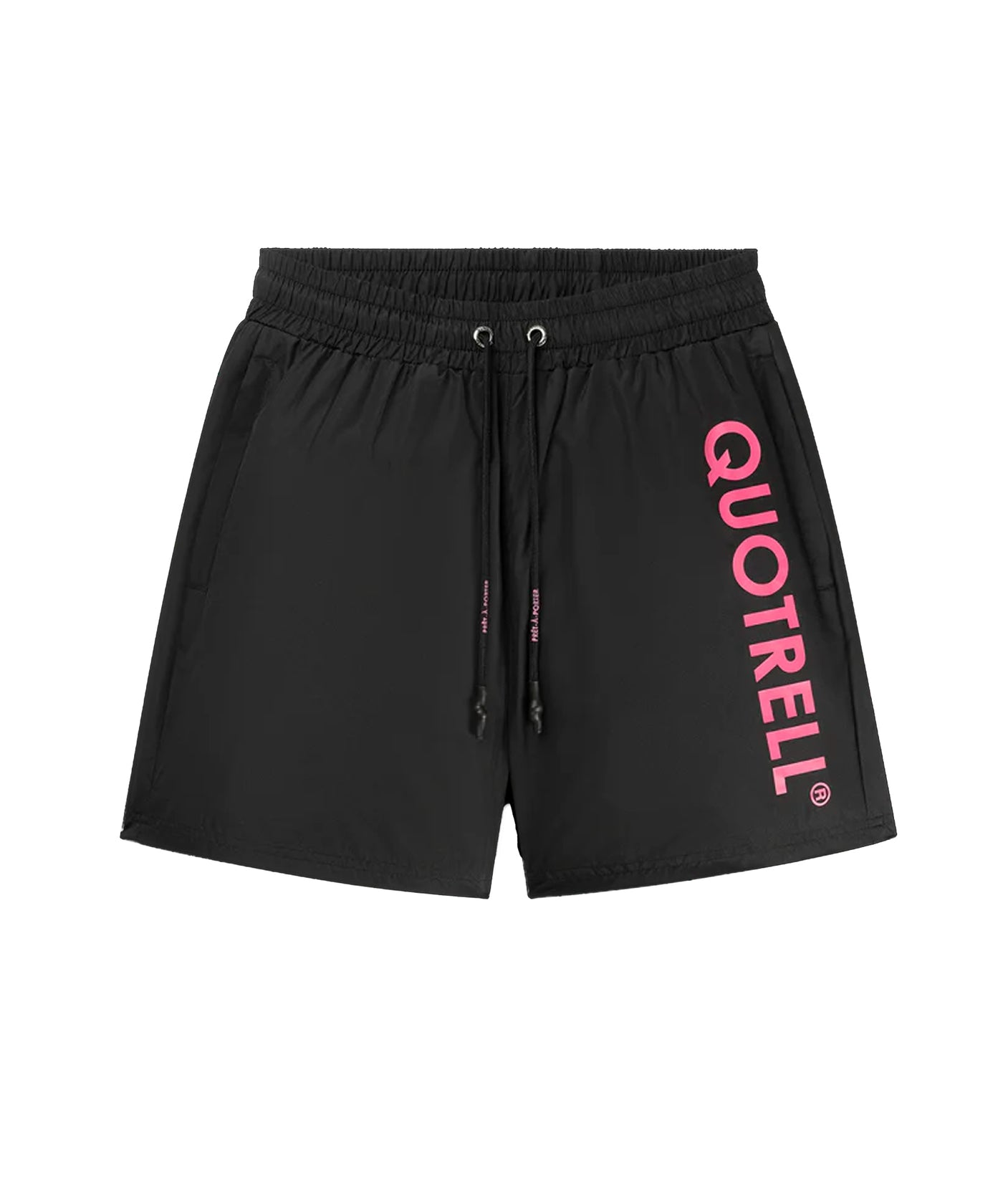 Quotrell - Maui - Swimshort - Black/ Neon Pink