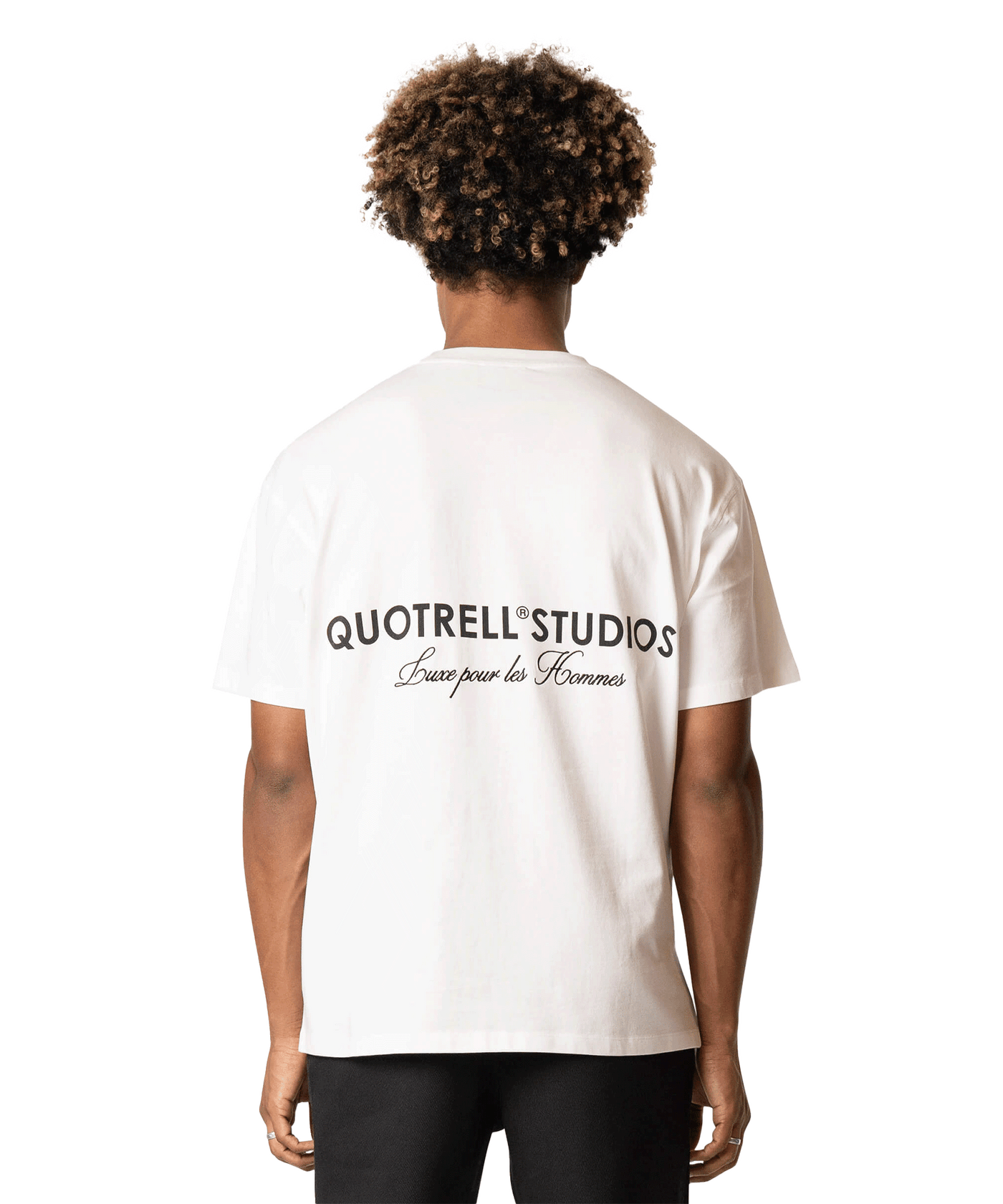 Quotrell - Studios - T-shirt - White/black