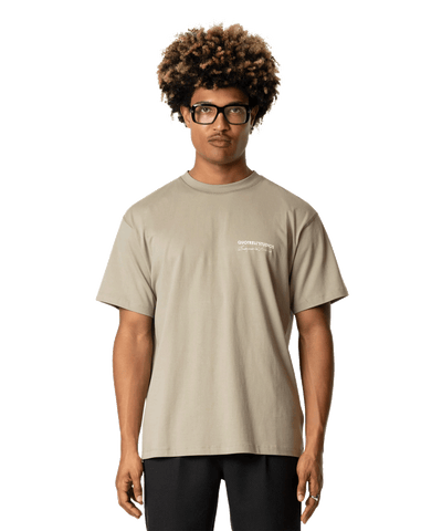 Quotrell - Studios - T-shirt - Faded Olive/white