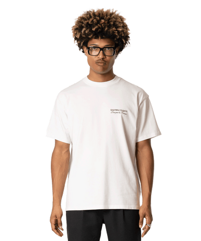 Quotrell - Studios - T-shirt - White/black