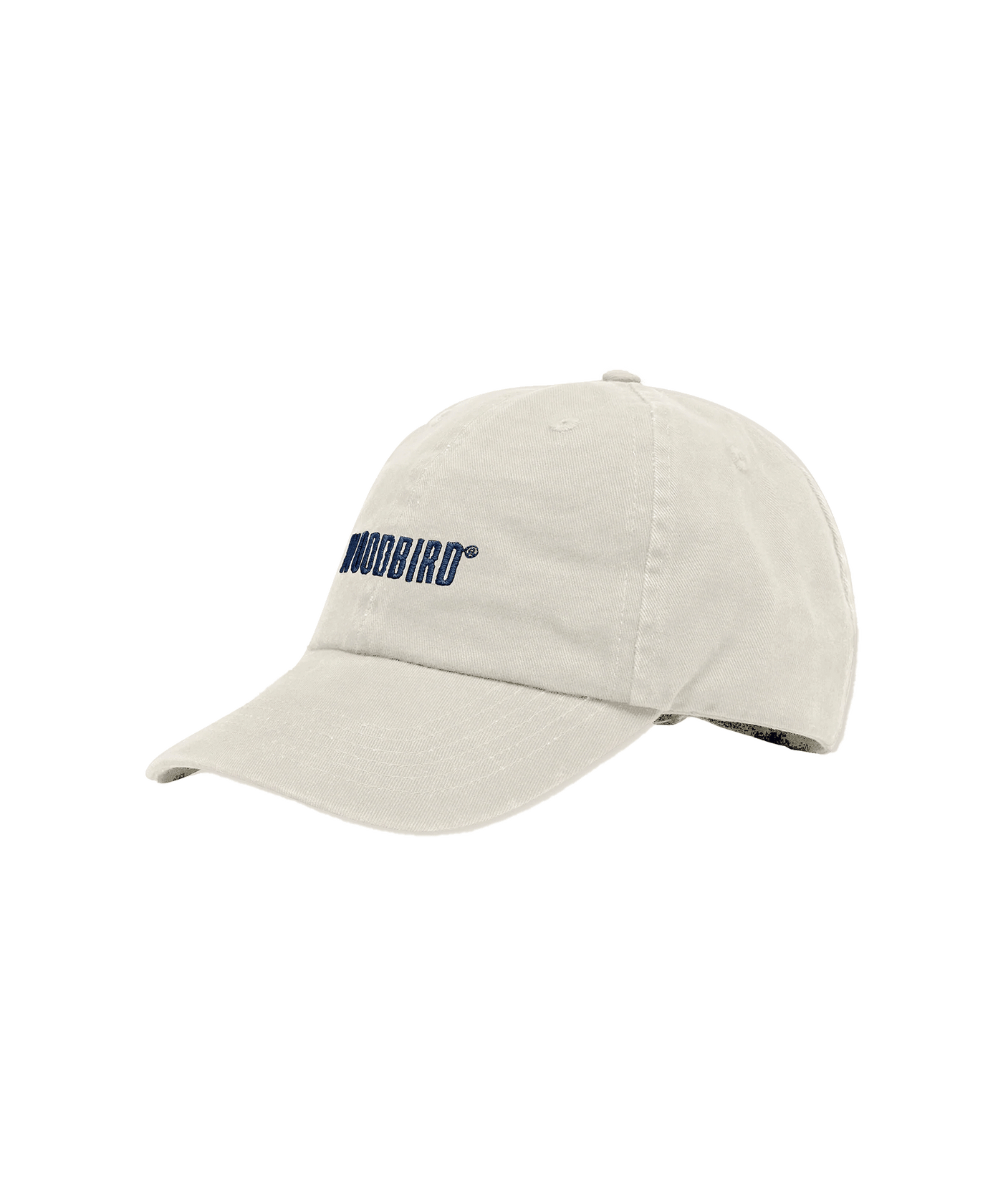 Woodbird - Core Twill Cap - Light Sand - Navy