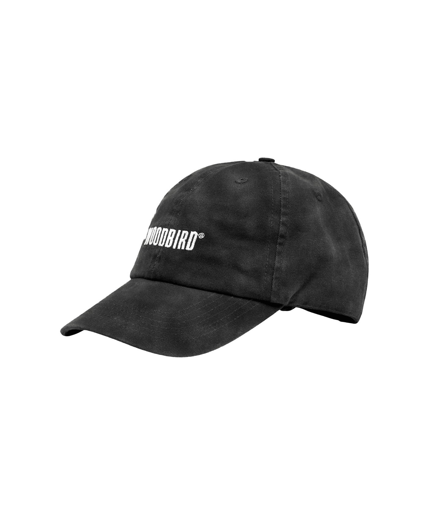 Woodbird - Core Twill Cap - Washed Black