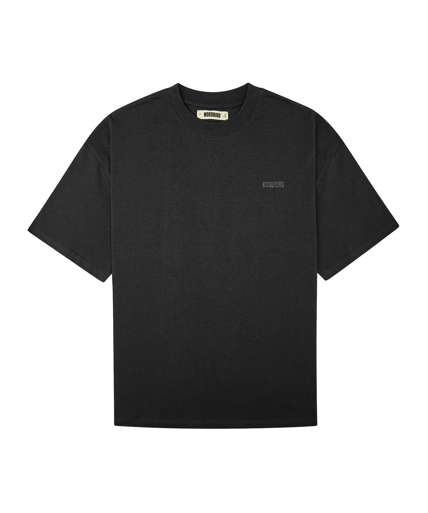 Woodbird - 2446-413 - Wbbeam Solid Home T-shirt - Black