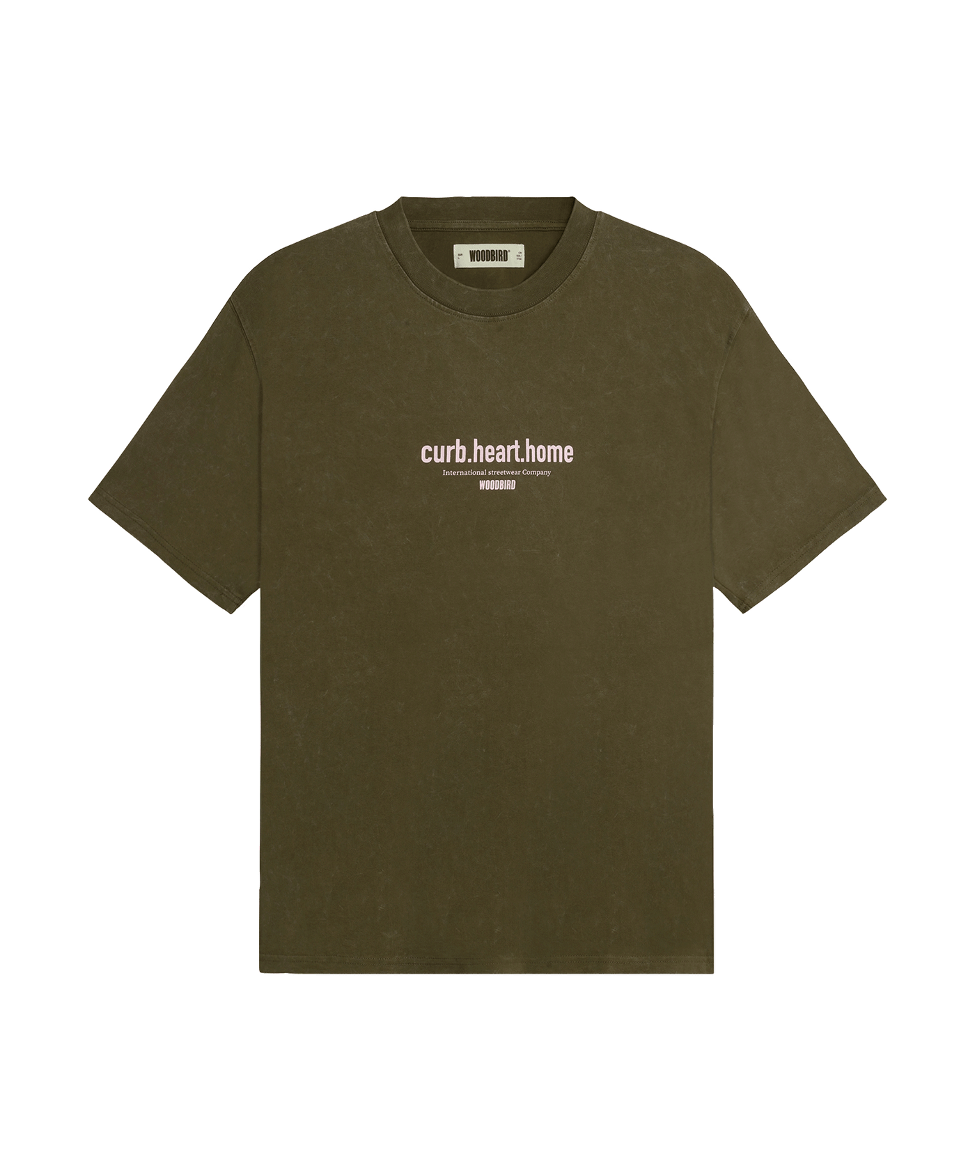 Woodbird - 2536-412 - Wbbeam Dye T-shirt - Dark Brown