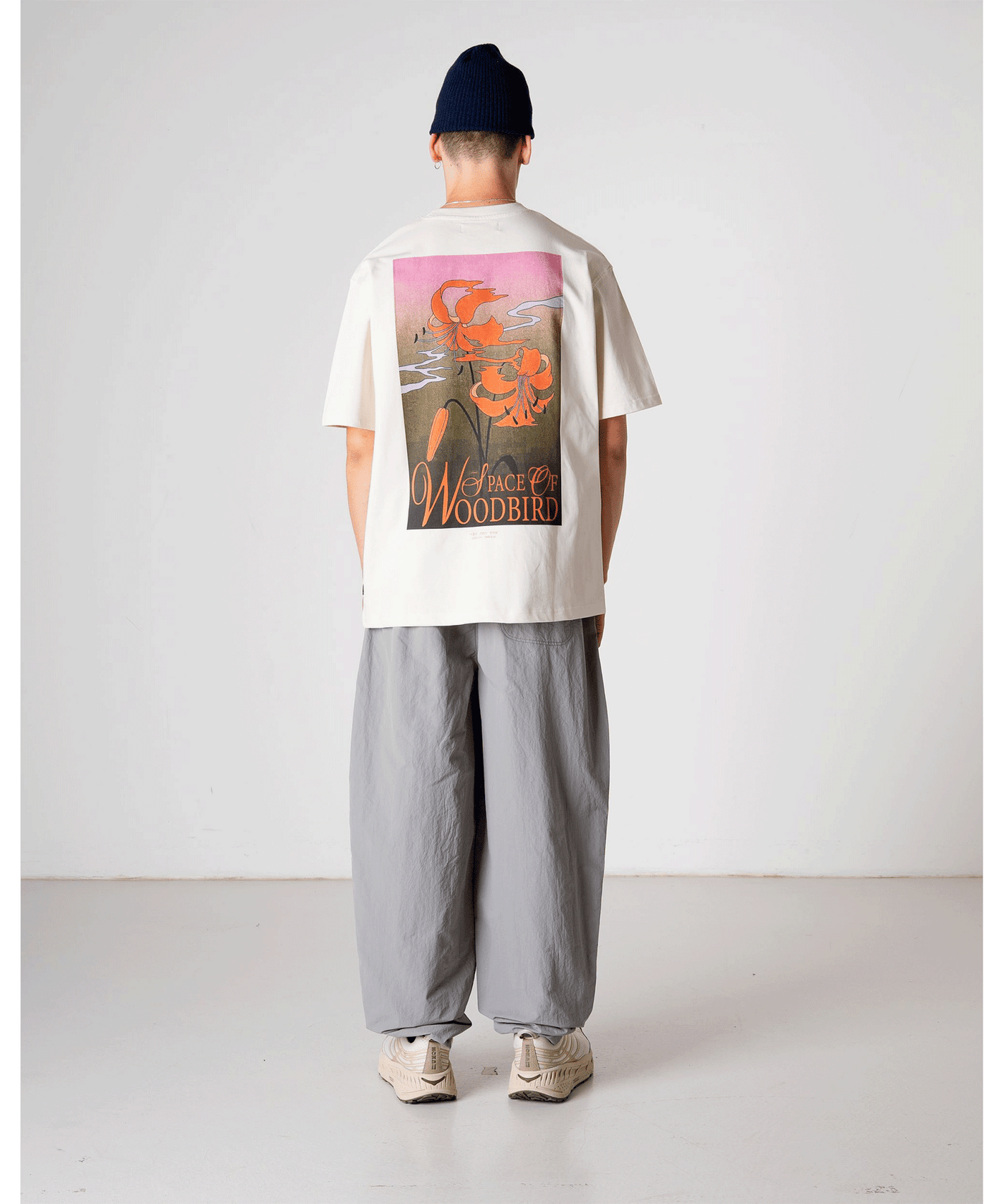 Woodbird - 2536-407 - Wbbaine Flower T-shirt - Off White