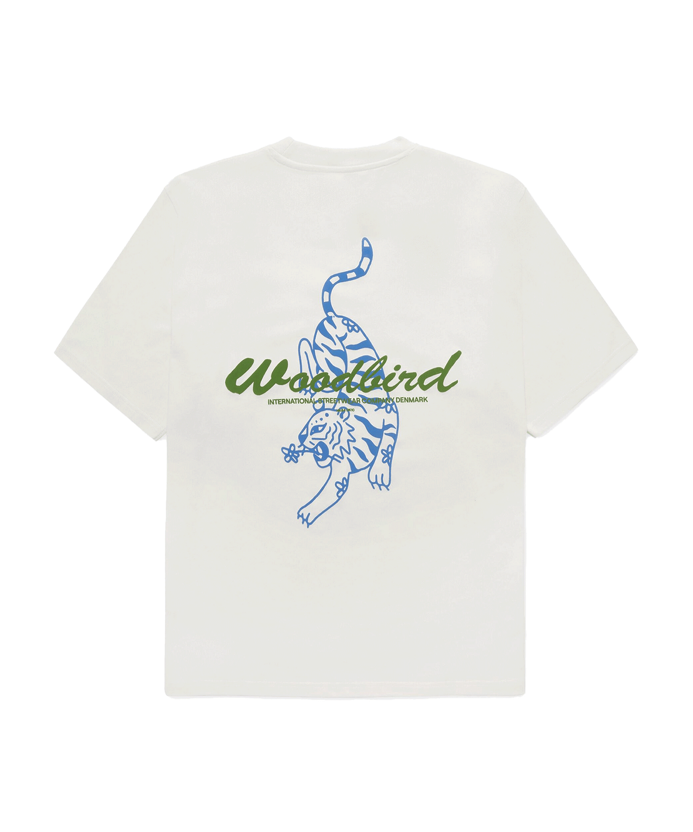 Woodbird - 2526-404 - Wbbaine Tiger T-shirt - Offwhite