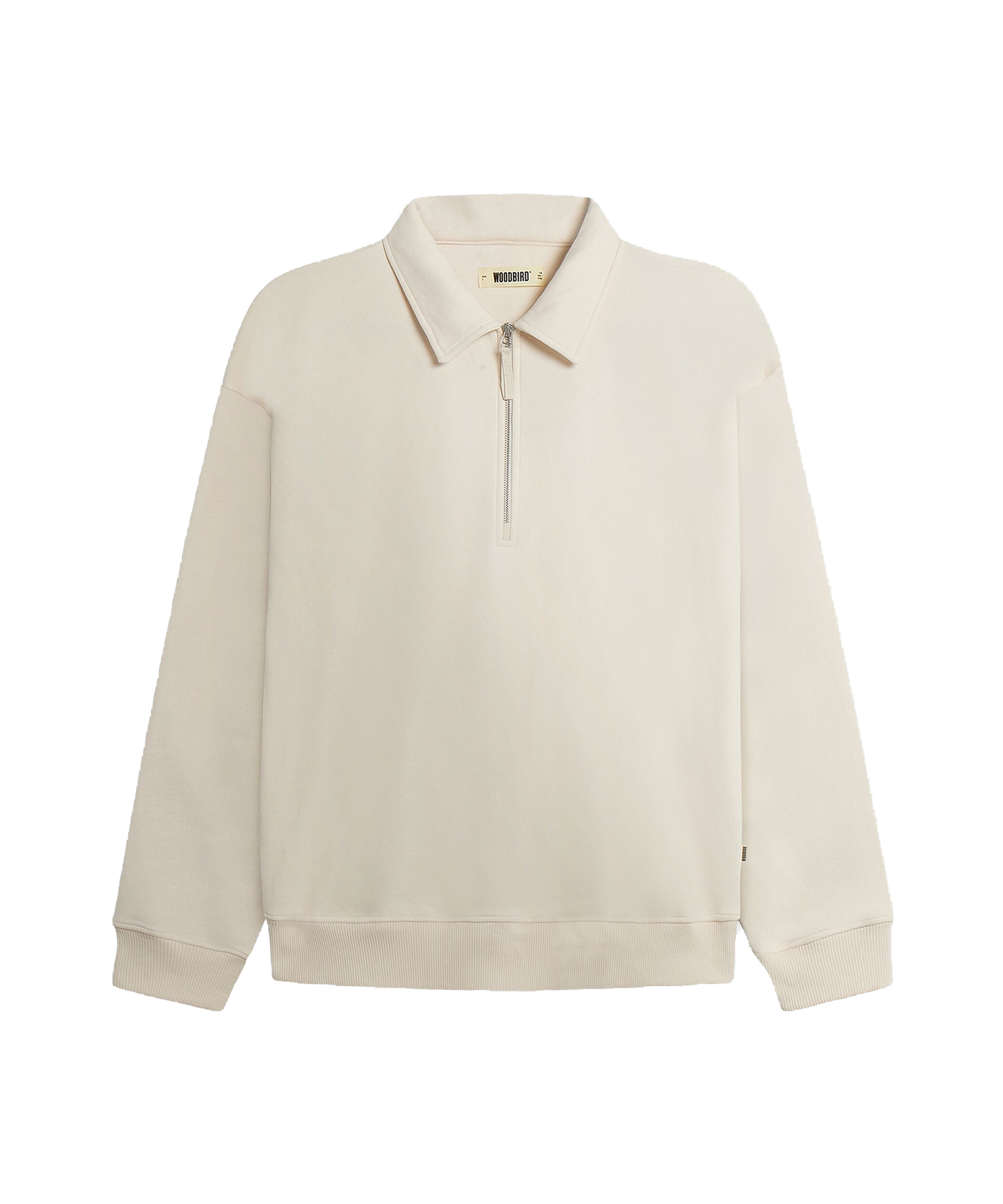 Woodbird - 2446-605 - Wbtom Zip Polo - Offwhite