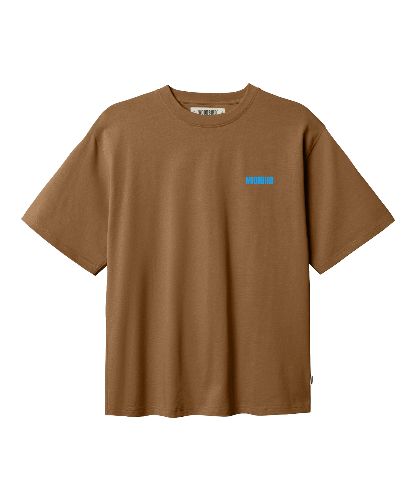 Woodbird - 2536-410 - Wbbaine Koi T-shirt - Dk Brown