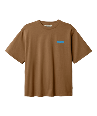 Woodbird - 2536-410 - Wbbaine Koi T-shirt - Dk Brown