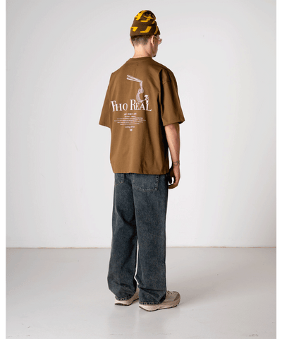 Woodbird - 2536-404 - Wbbeam Pho T-shirt - Dark Brown