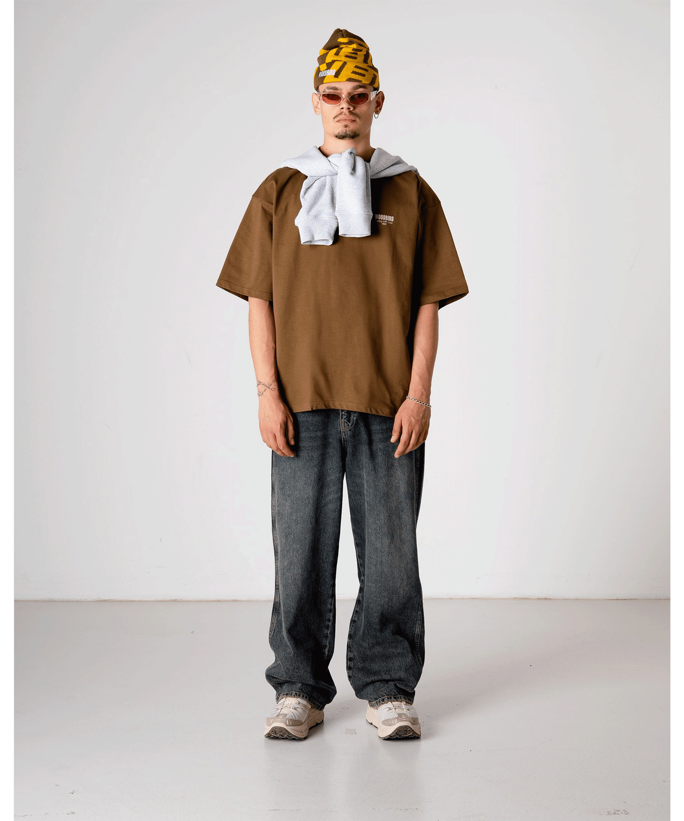 Woodbird - 2536-404 - Wbbeam Pho T-shirt - Dark Brown