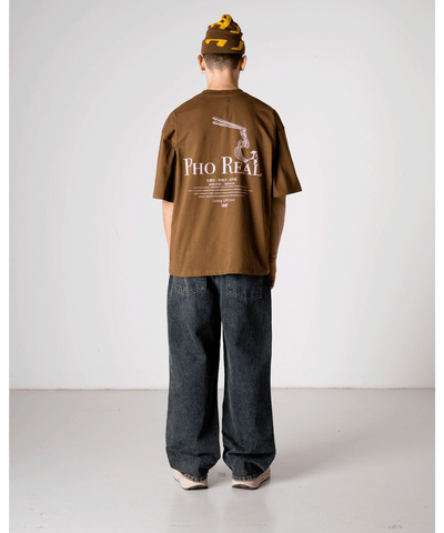 Woodbird - 2536-404 - Wbbeam Pho T-shirt - Dark Brown