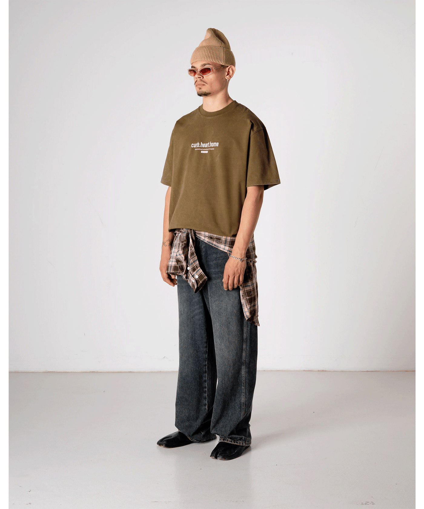 Woodbird - 2536-412 - Wbbeam Dye T-shirt - Dark Brown