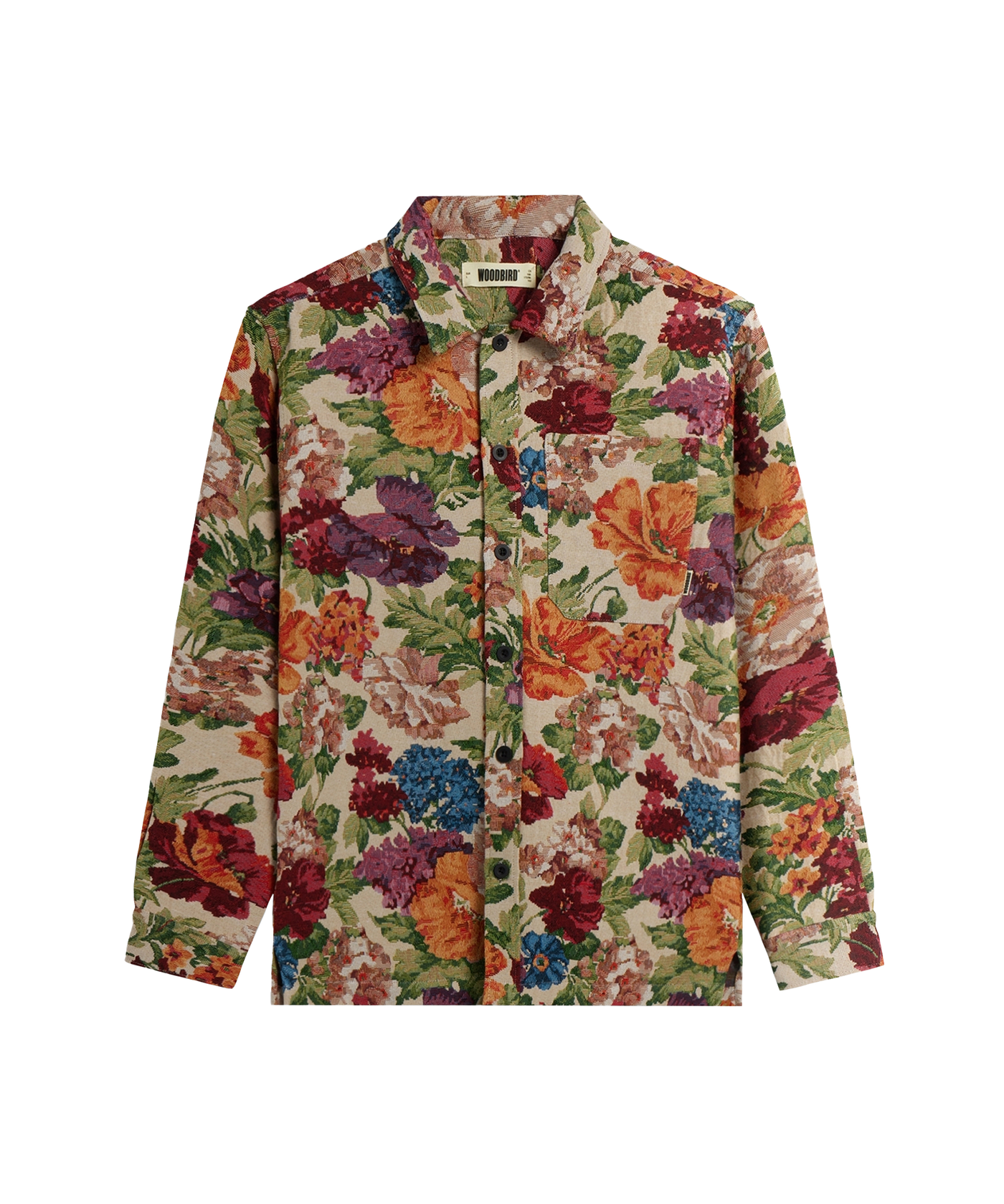 Woodbird - 2536-709 - Wbglixto Jaquard Shirt - Light Blue