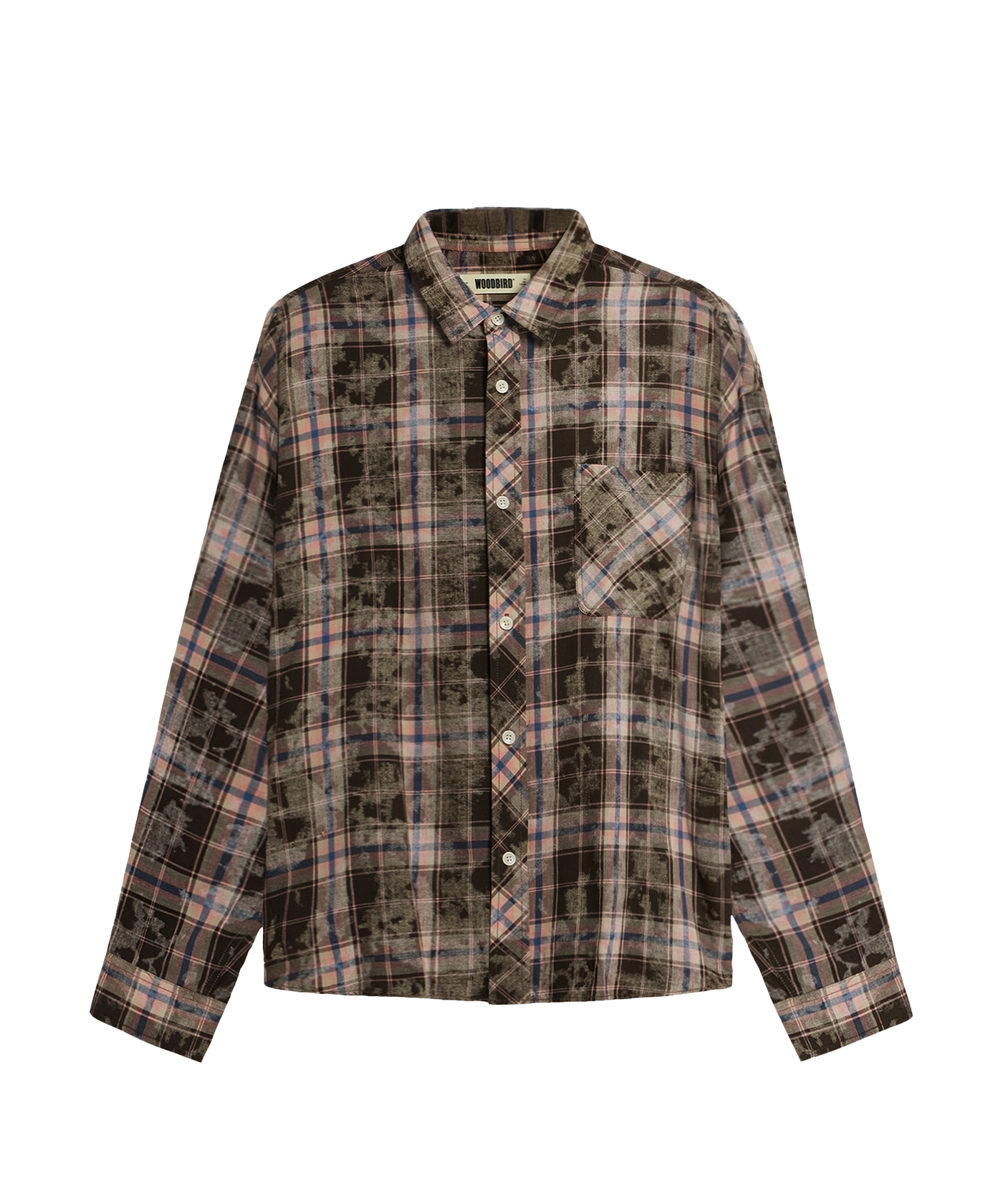 Woodbird - 2536-700 - Wbjong Check Shirt - Brown Check