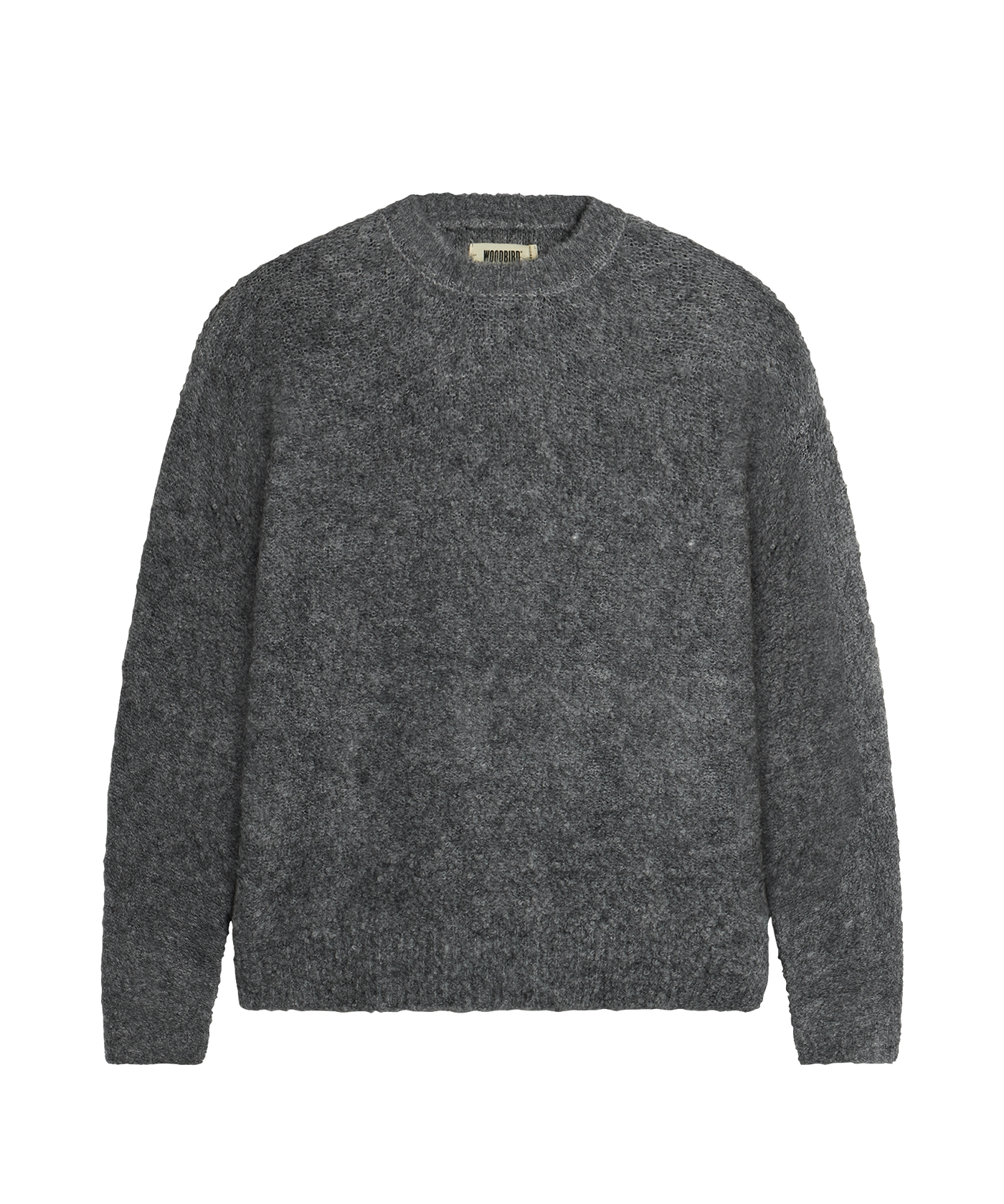 Woodbird - 2536-808 - Wbkurt Loop Crew - Asphalt