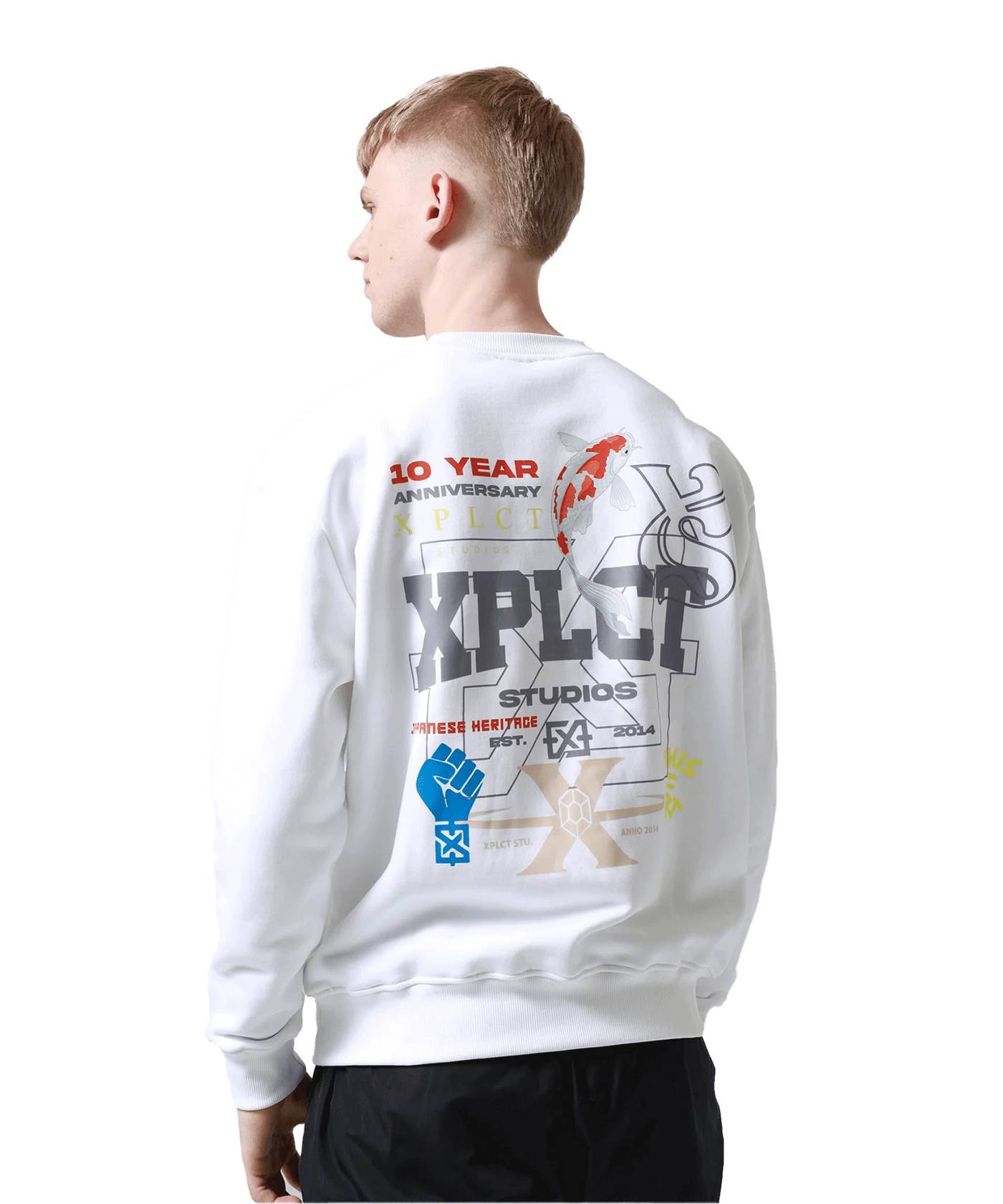 XPLCT STUDIOS - Decade - Sweater - 110 White