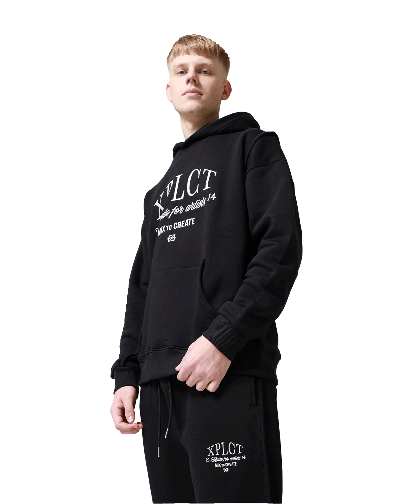 XPLCT STUDIOS - Carbon - Hoodie - 10 Black