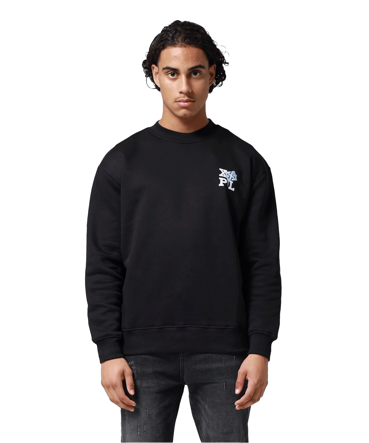 XPLCT STUDIOS - Overspray - Sweater - 10 Black