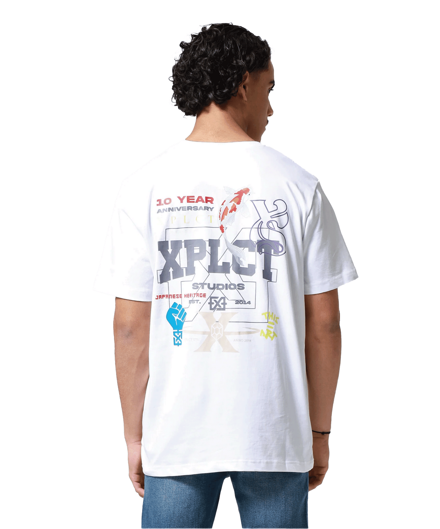 XPLCT STUDIOS - Decade - T-shirt - 110 White