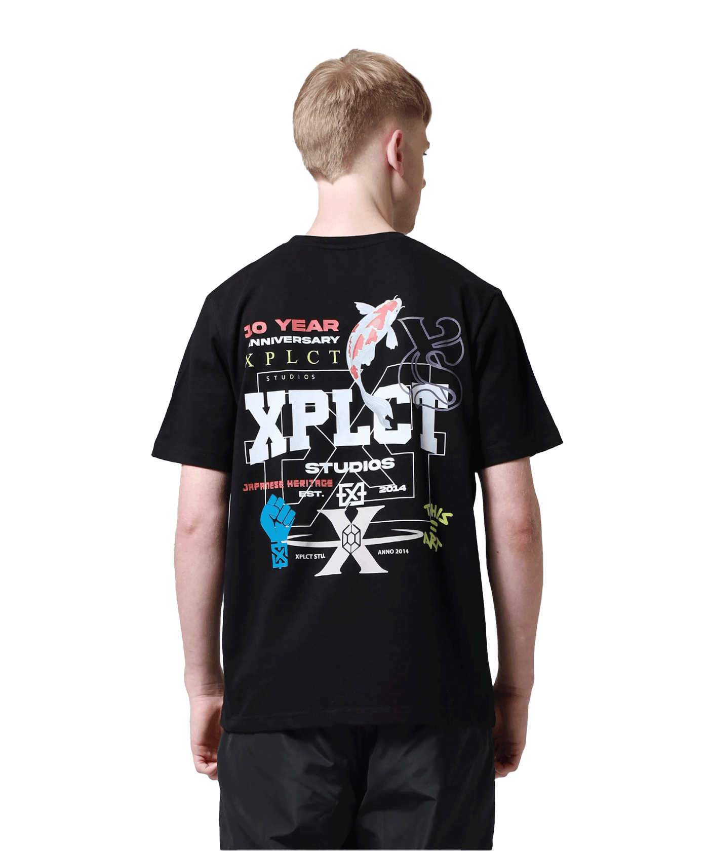 XPLCT STUDIOS - Decade - T-shirt - 10 Black