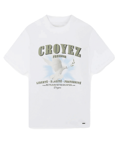 CROYEZ - Dove Of Peace - T-shirt - White