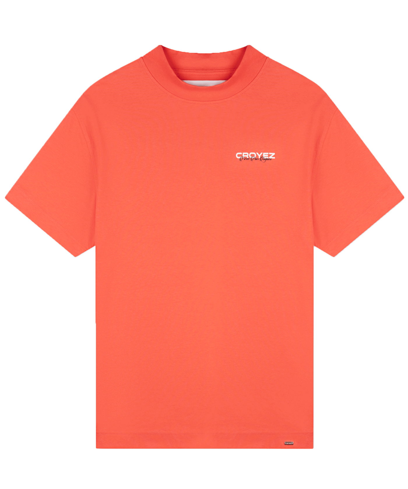 CROYEZ - Freres - T-shirt - Coral/white