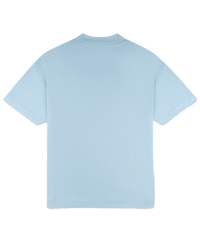 CROYEZ - Atelier - T-shirt - Light Blue/white