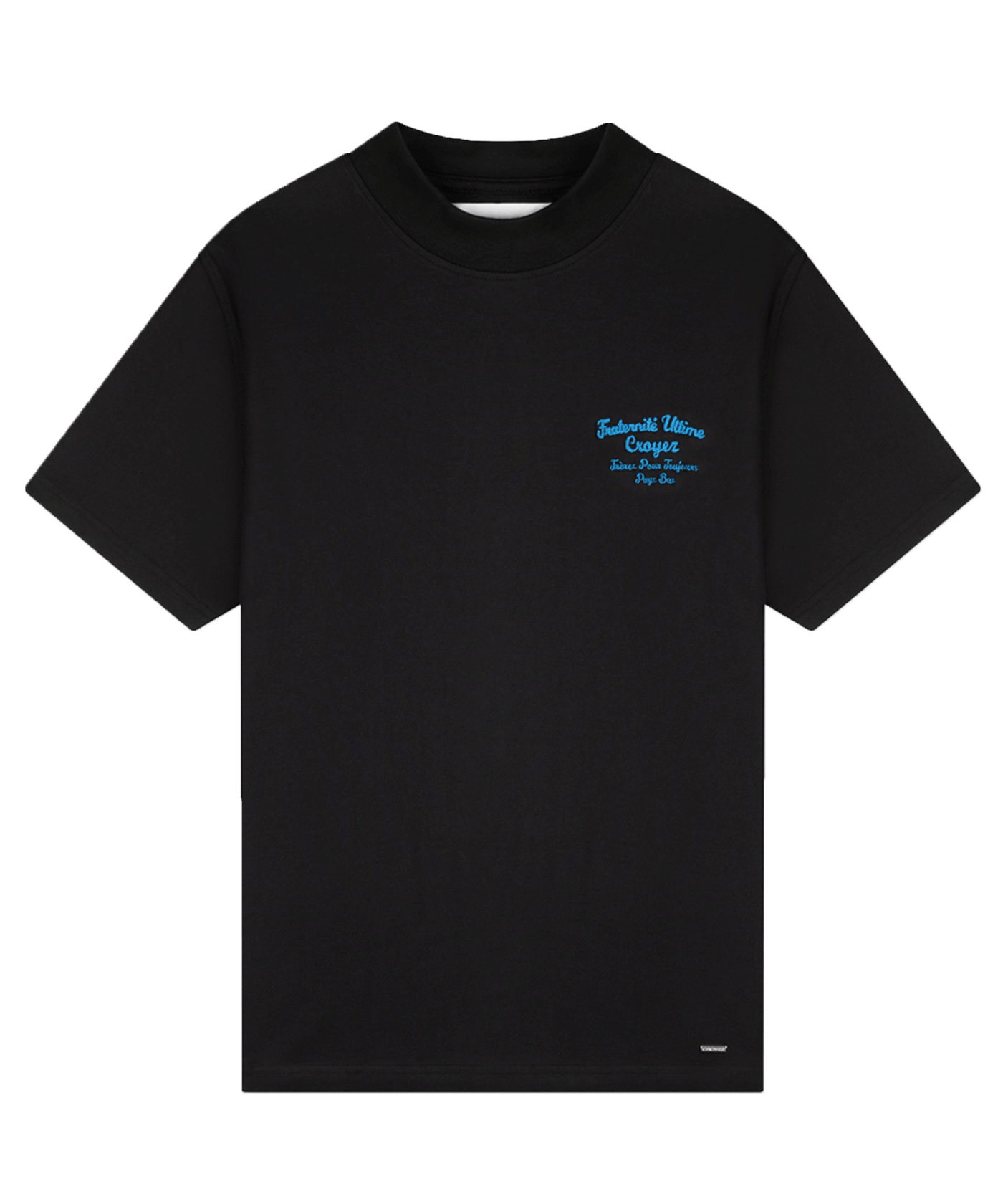 CROYEZ - Fraternite - T-shirt - Vintage Black/royal Blue