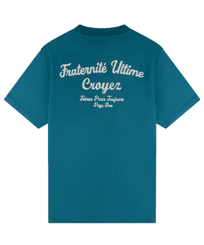 CROYEZ - Fraternite - T-shirt - Petrol