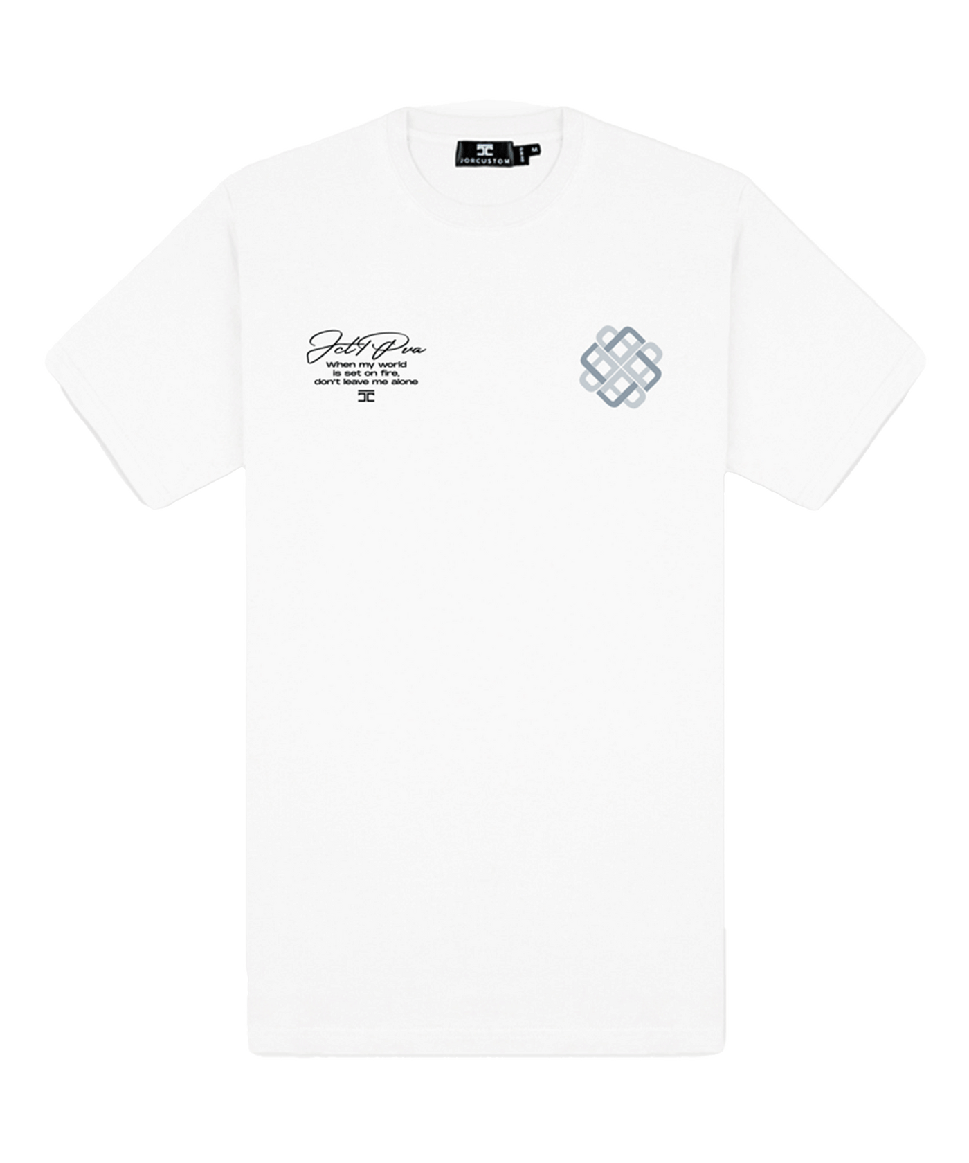 JorCustom - Jctpva - Slim Fit T-shirt - White