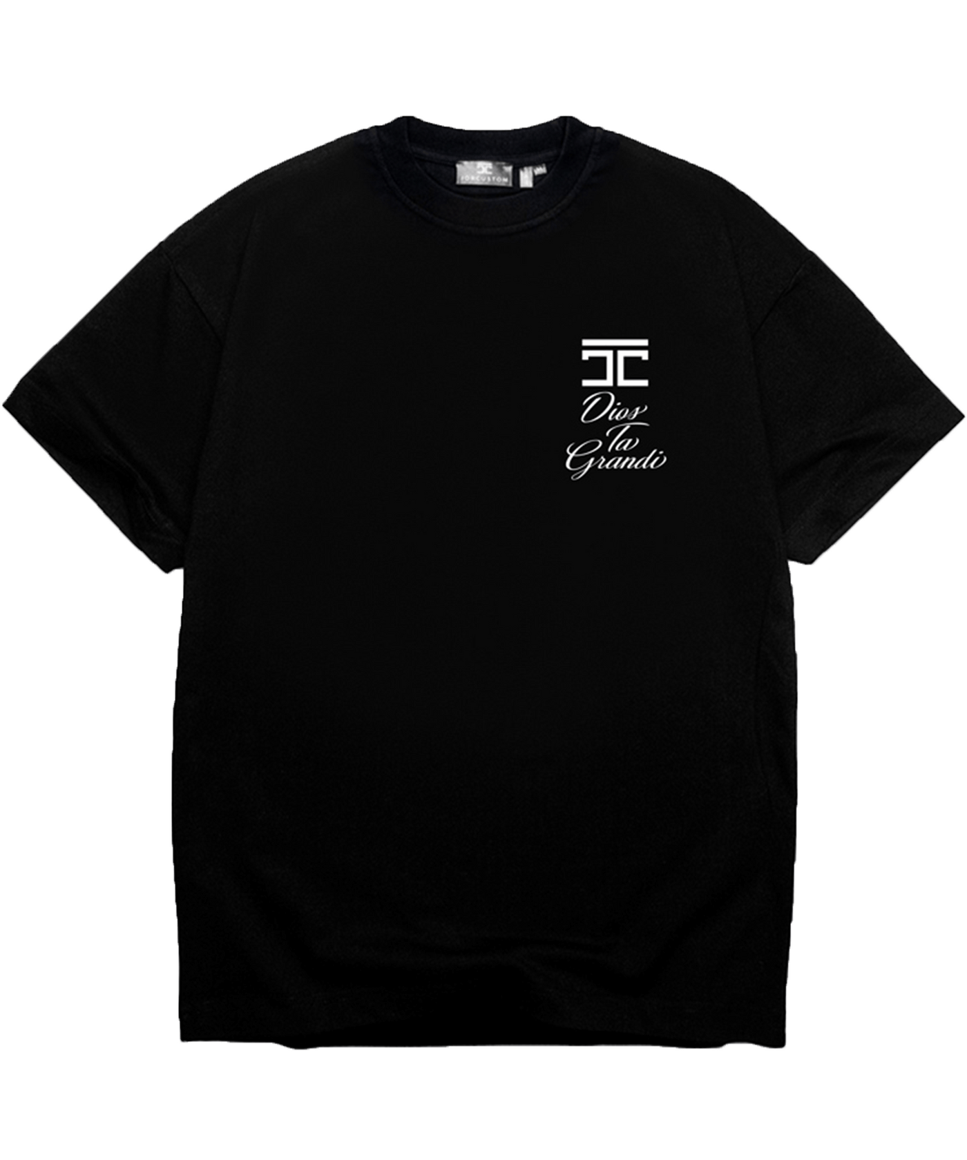 JorCustom - Grandi - Loose Fit T-shirt - Black