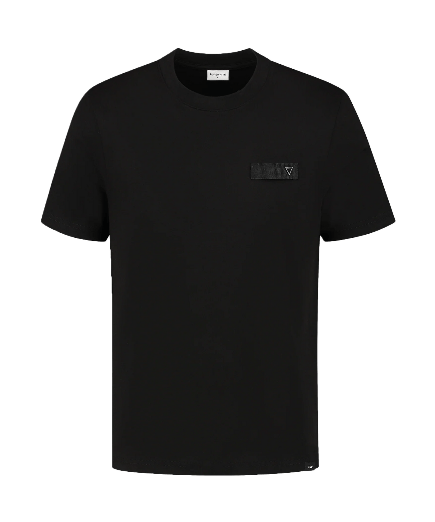 PureWhite - 23030102 - T-shirt - Black