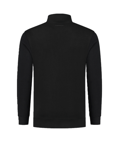 PureWhite - 23030303 - Half Zip Sweater - Black
