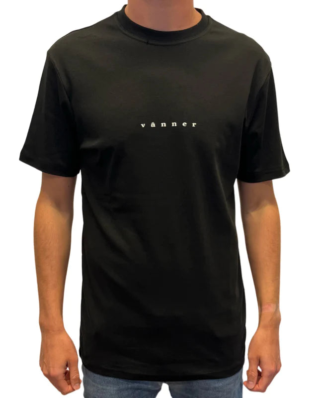 VANNER -  - T-shirt - Black
