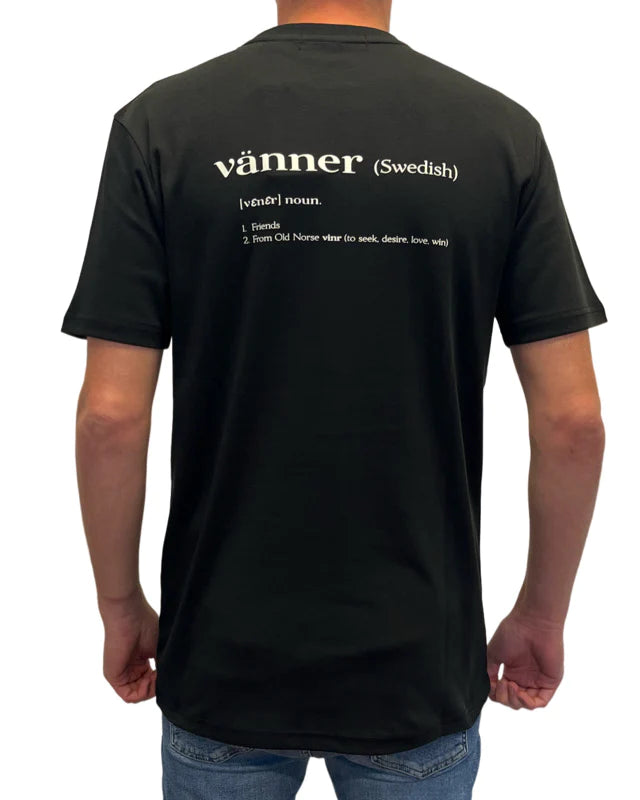 VANNER -  - T-shirt - Black