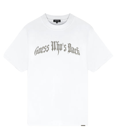 CROYEZ - Guess Whos Back - T-shirt - 973 White/vintage Grey