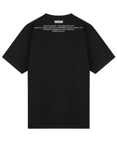 CROYEZ - Limitee - T-shirt - 904 Black/vintage Grey