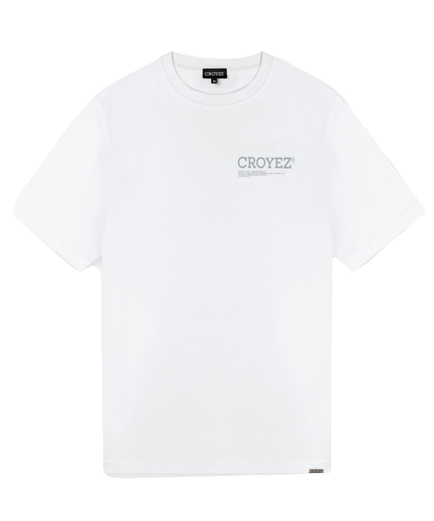 CROYEZ - Limitee - T-shirt - 972 White/bluesurf