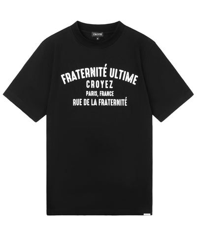 CROYEZ - Fraternite - T-shirt V2 - 904 Black/white