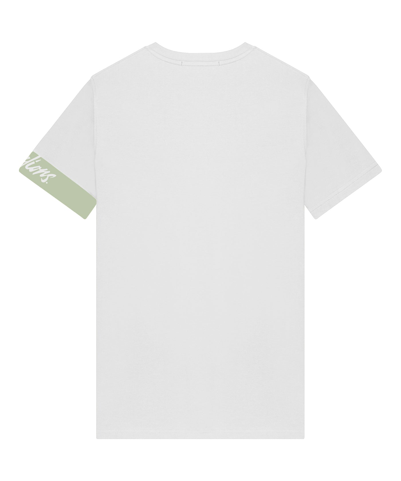 Malelions - Captain - T-shirt 2.0 - White/green
