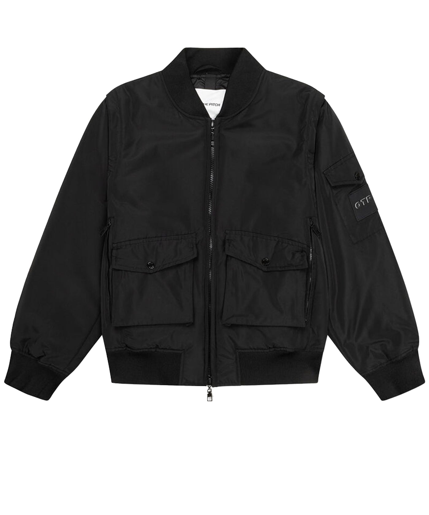 Off The Pitch - Otp231051 - Zip-of Sleeve Jacket - 998 Black