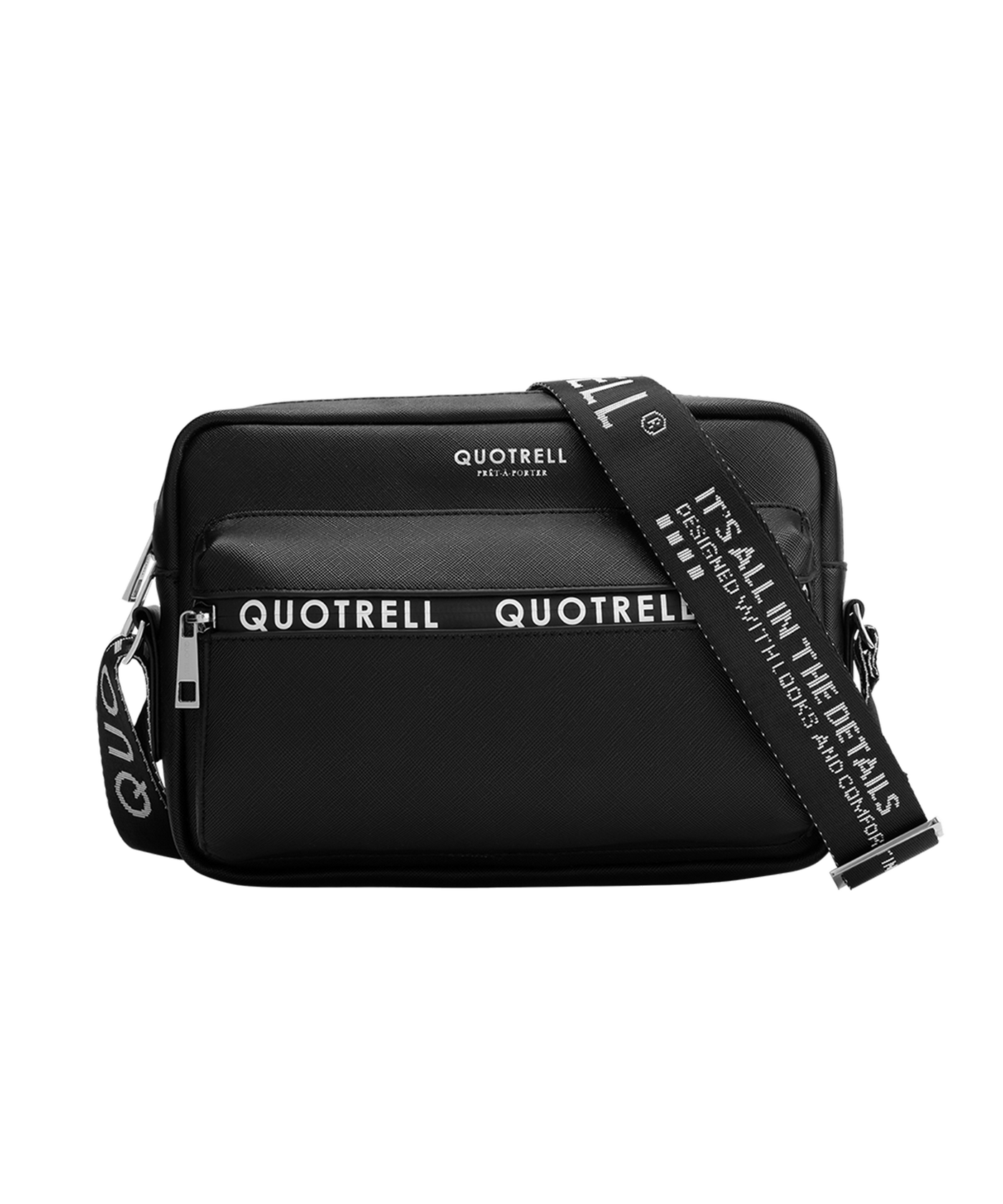Quotrell - Brantford - Bag - Black/white