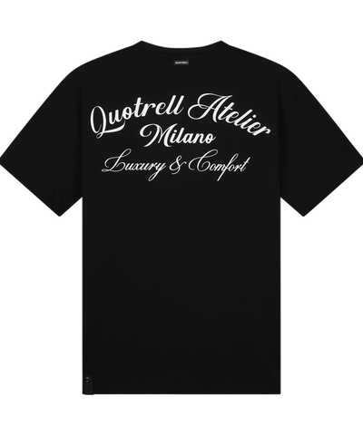 Quotrell - Atelier Milano - T-shirt - Black/white